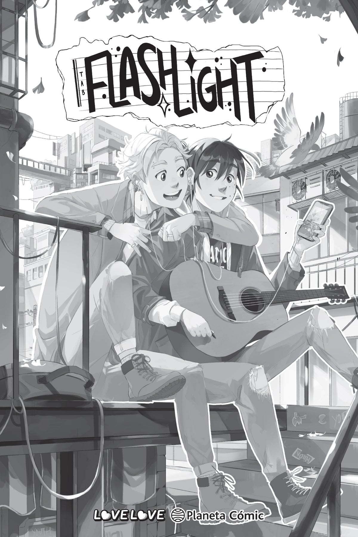 Flashlight, Volume 1 (Spanish) interior 1 (ISBN 9781427888402)