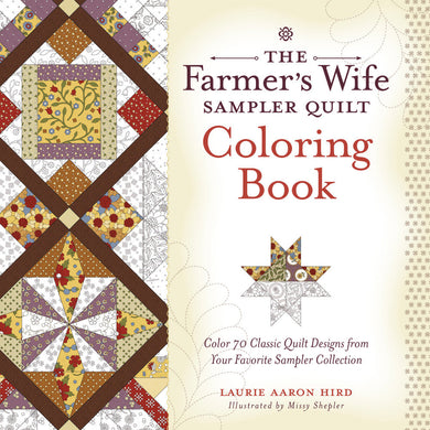 The Farmer's Wife Sampler Quilt Coloring Book-Lifestyle and Leisure-買書書 BuyBookBook