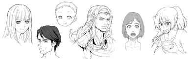 Drawing Anime Faces and Feelings US - Paperback / softback