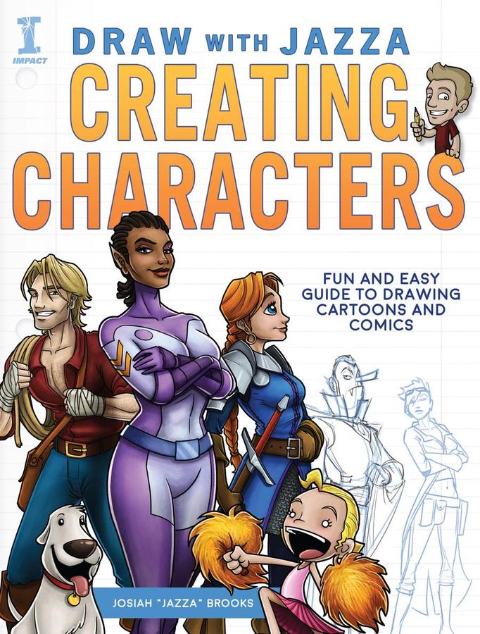 Draw With Jazza - Creating Characters-Design/ fashion/ architecture/ illustration-買書書 BuyBookBook