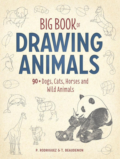 Big Book of Drawing Animals-Art: general-買書書 BuyBookBook