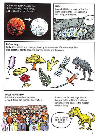 A Comic Strip History of Planet Earth: Part 2 From Dinosaurs to Now