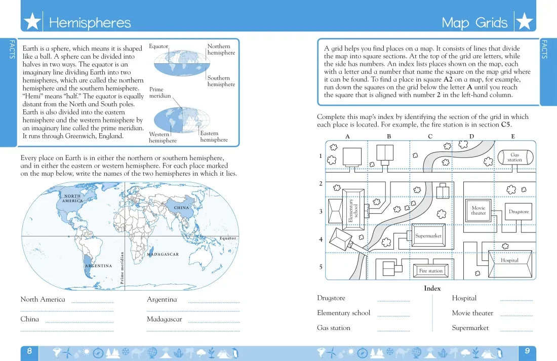 DK Workbooks: Geography, Second Grade US - Paperback / softback
