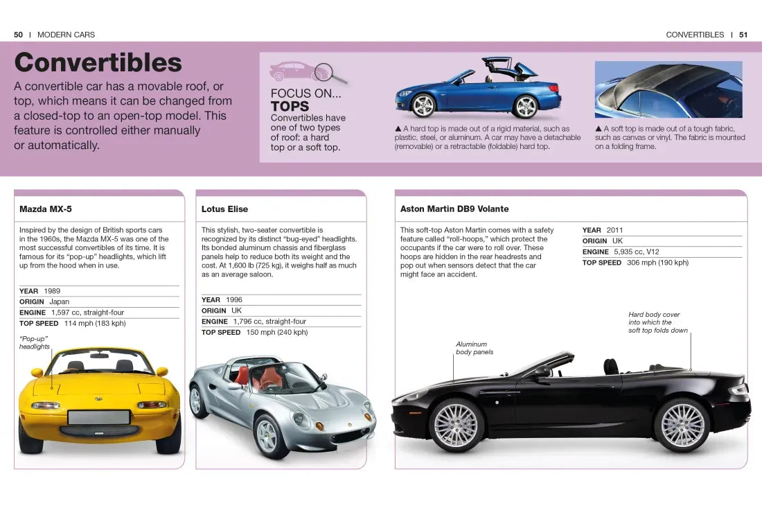 Pocket Genius: Cars US - Paperback / softback