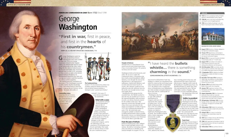 The American Revolution US - Hardback