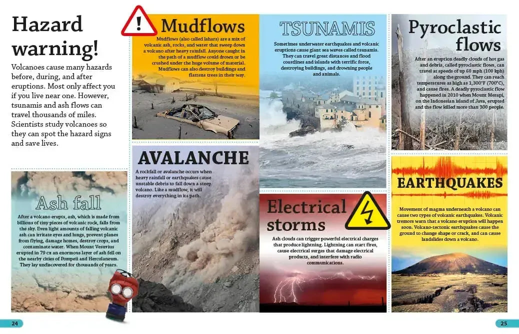DKfindout! Volcanoes US - Paperback / softback
