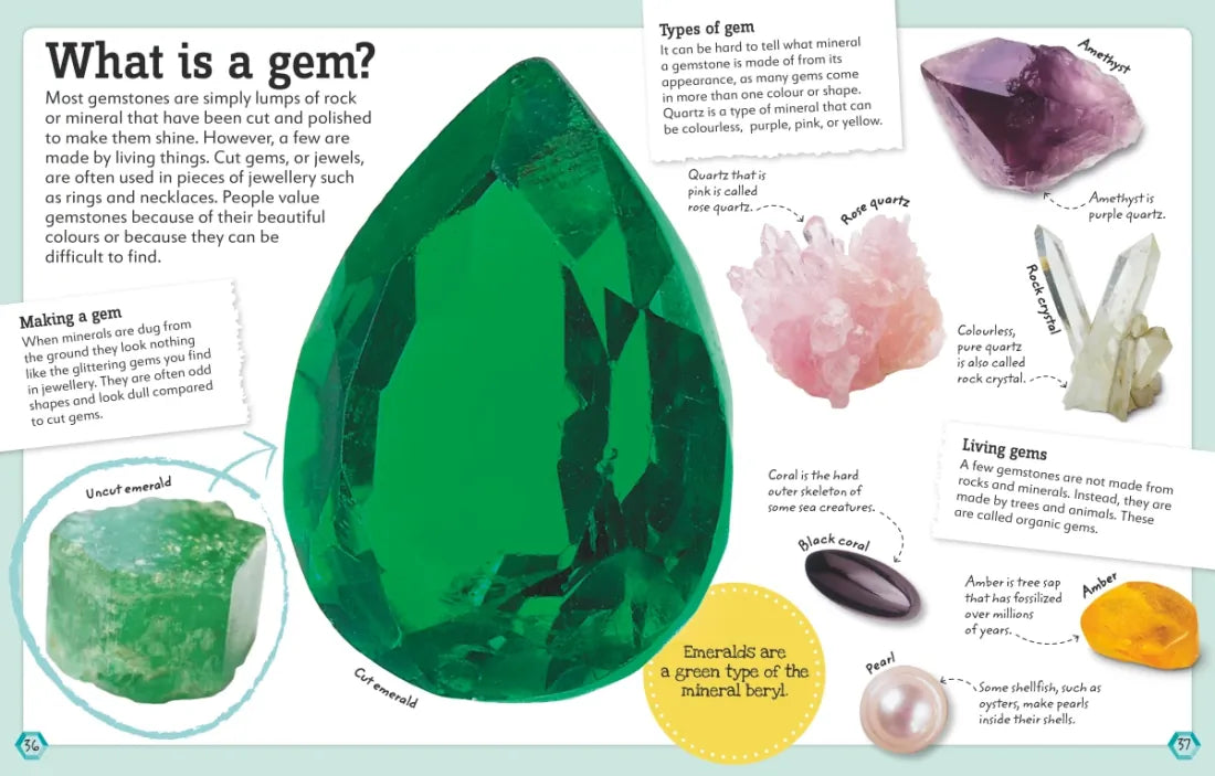 My Book of Rocks and Minerals US - Hardback