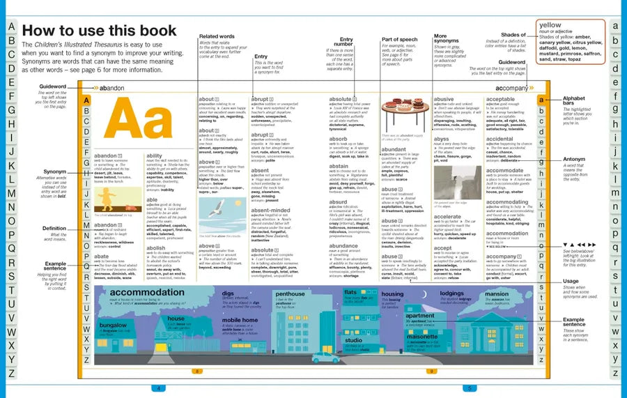 Children's Illustrated Thesaurus US - Hardback