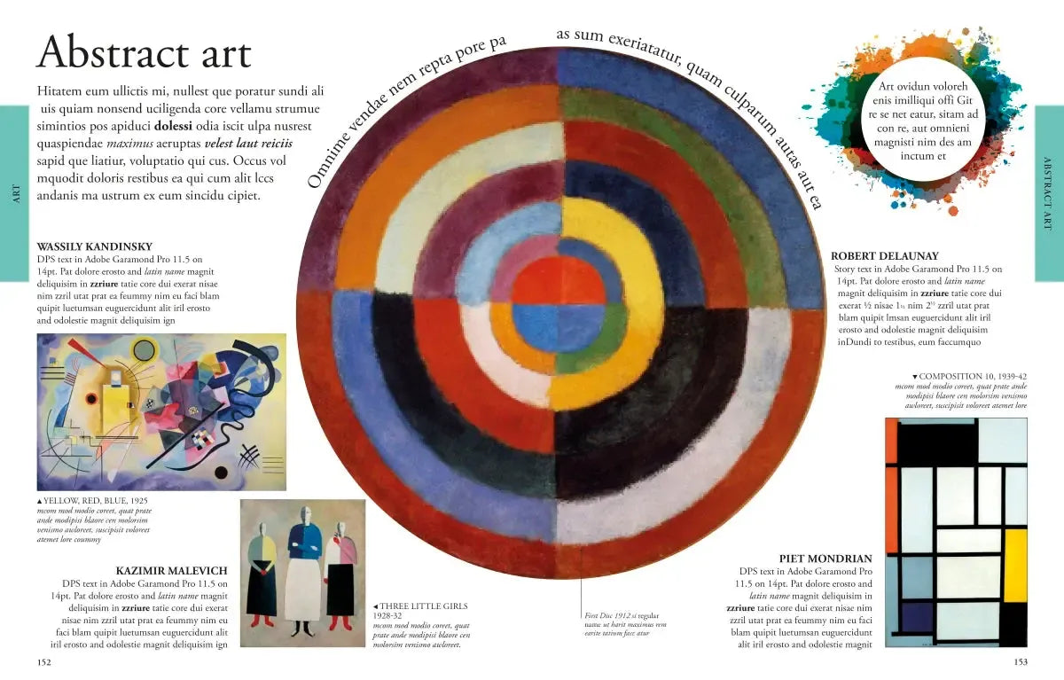 The Arts: A Visual Encyclopedia US - Hardback