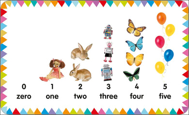 My First Touch and Feel Picture Cards: Numbers and Counting US - Cards