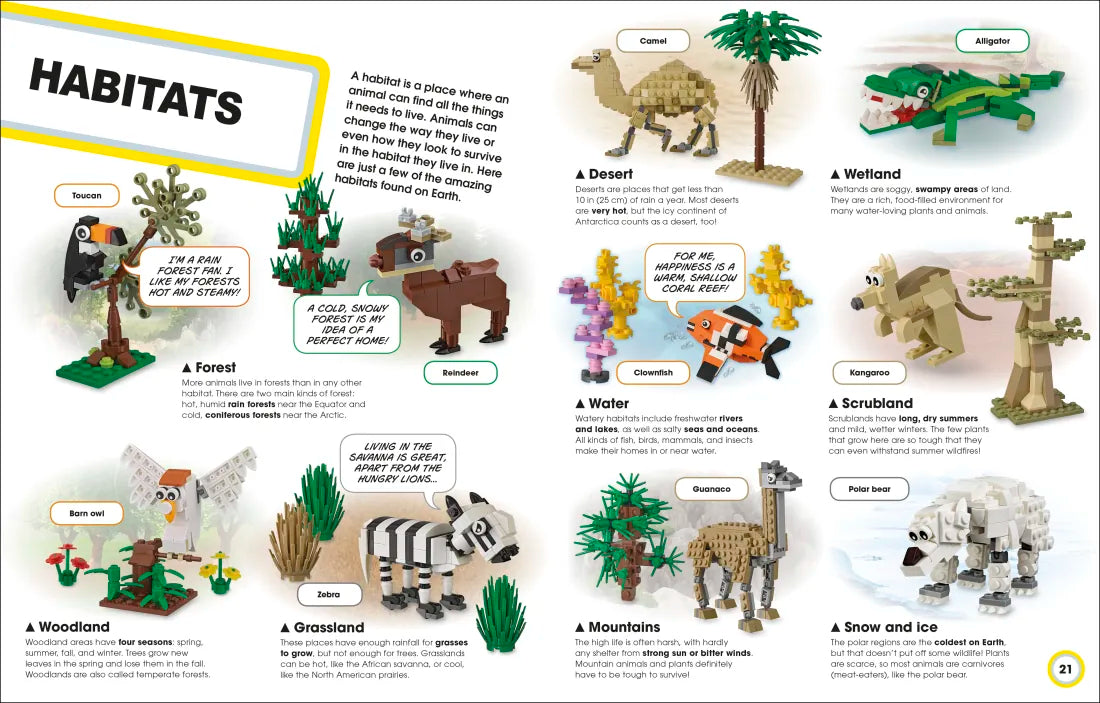 LEGO Animal Atlas GB - Hardback