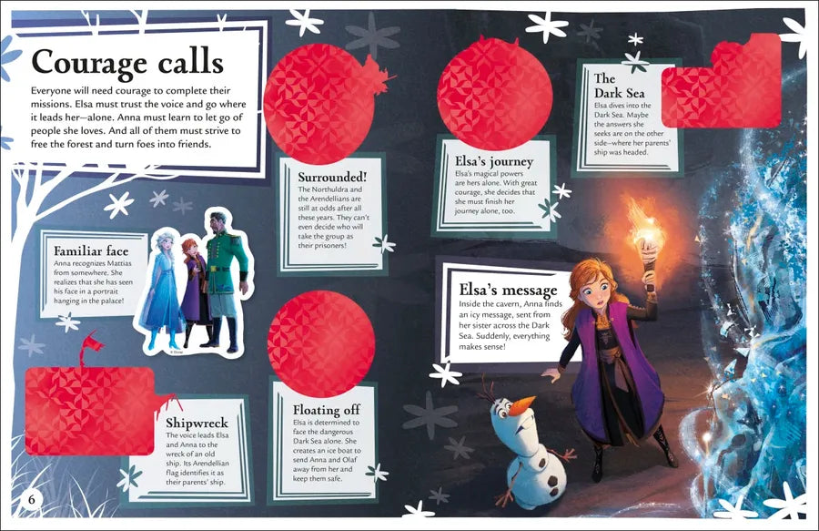 Disney Frozen 2 Magical Sticker Book US - Paperback / softback