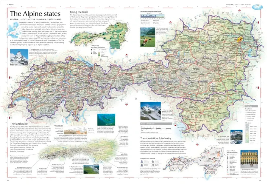 Concise World Atlas, Eighth Edition US - Hardback