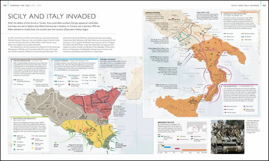 World War II Map by Map US - Hardback