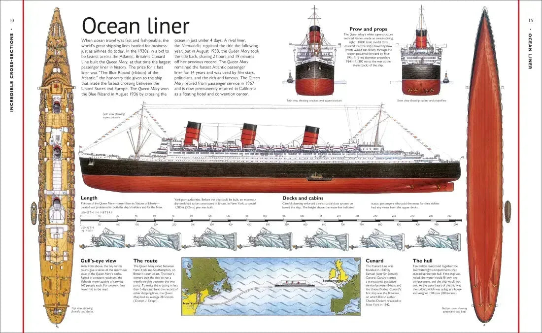 Stephen Biesty's Incredible Cross-Sections US - Hardback