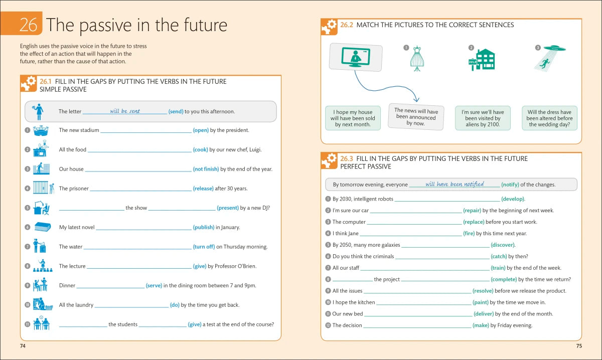 English for Everyone Grammar Guide Practice Book US - Paperback / softback