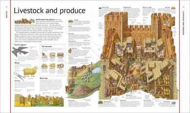 Stephen Biesty's Cross-Sections Castle US - Hardback