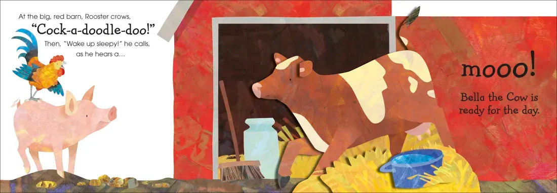 Pop-Up Peekaboo! Wake Up, Farm! US - Board book