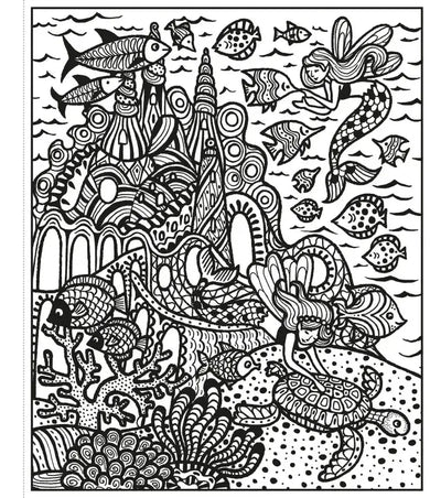 Fairy Palaces Magic Painting Book GB - Paperback / softback