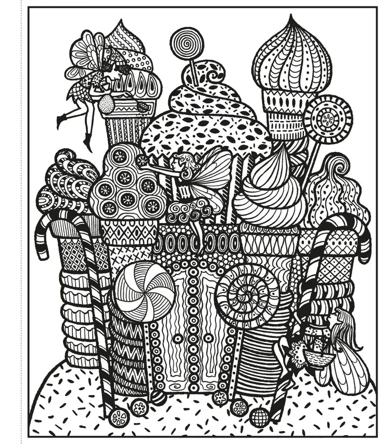 Fairy Palaces Magic Painting Book GB - Paperback / softback
