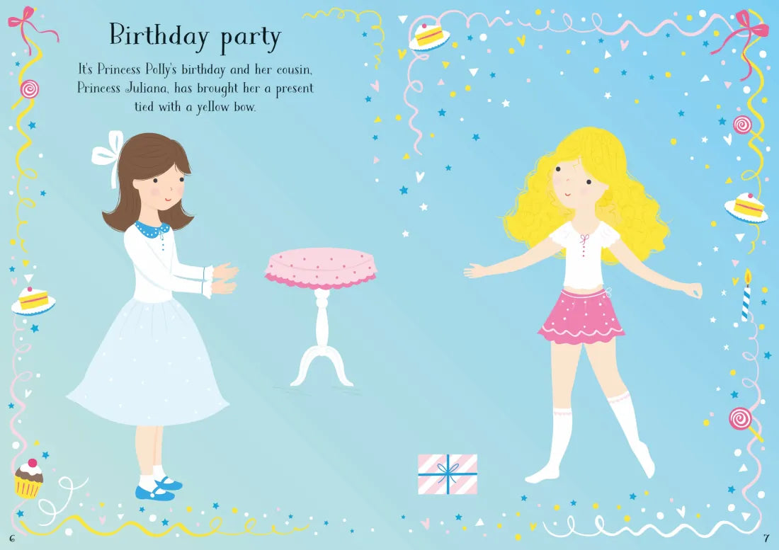Little Sticker Dolly Dressing Princess GB - Paperback / softback