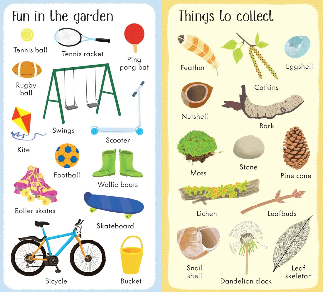199 Things in the Garden GB - Board book