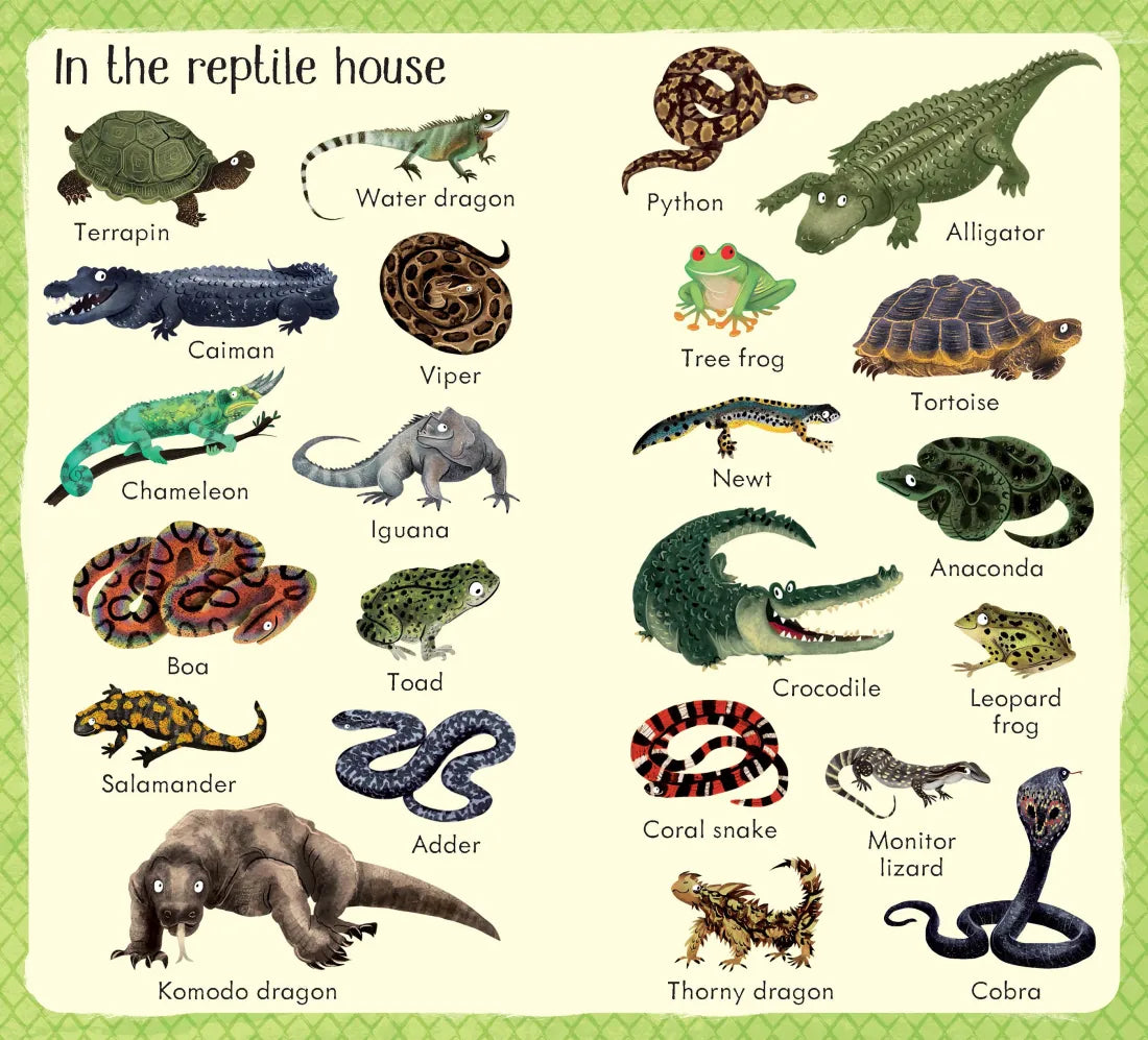 199 Zoo Animals GB - Board book