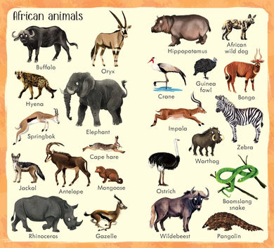 199 Zoo Animals GB - Board book