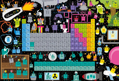 Usborne Book and Jigsaw Periodic Table GB - Paperback / softback