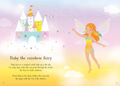 Little Sticker Dolly Dressing Rainbow Fairy GB - Paperback / softback