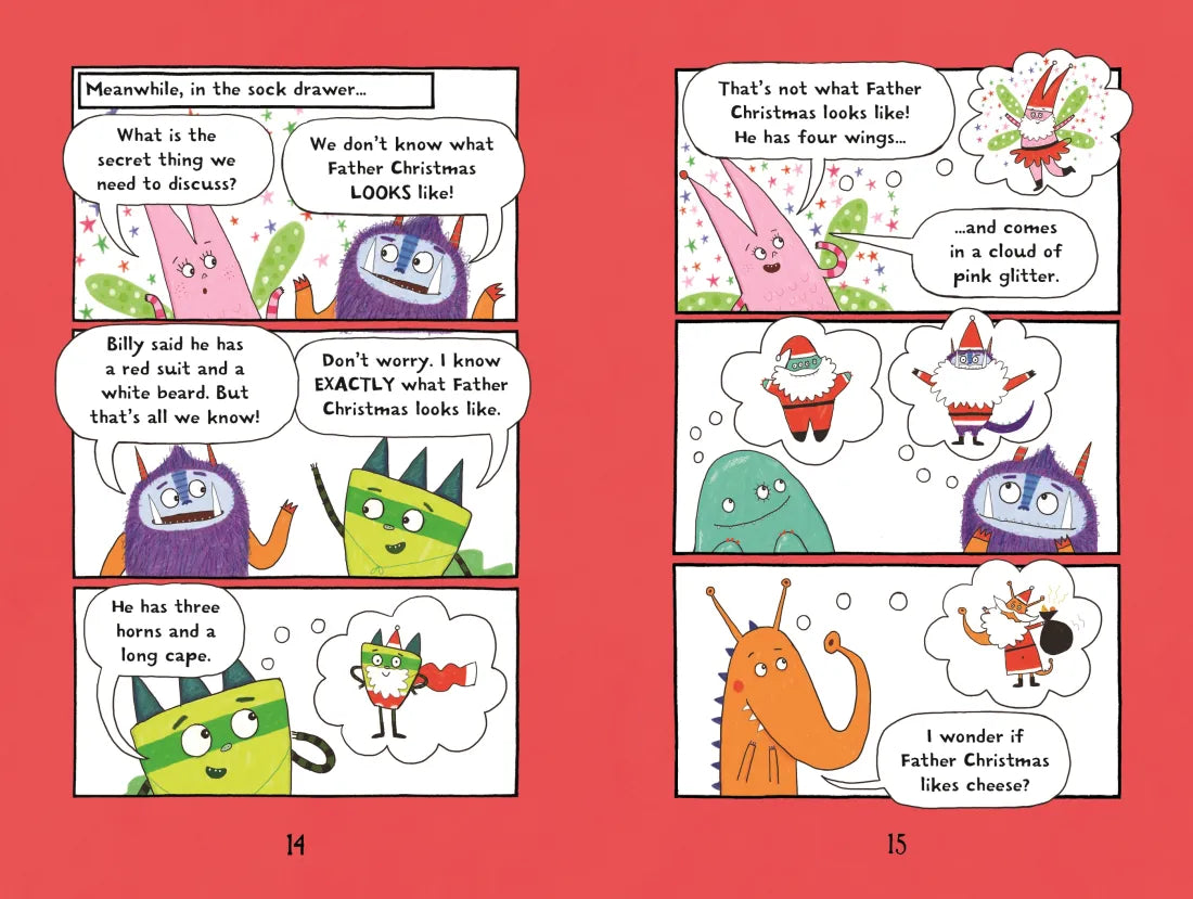 Monsters at Christmas GB - Paperback / softback