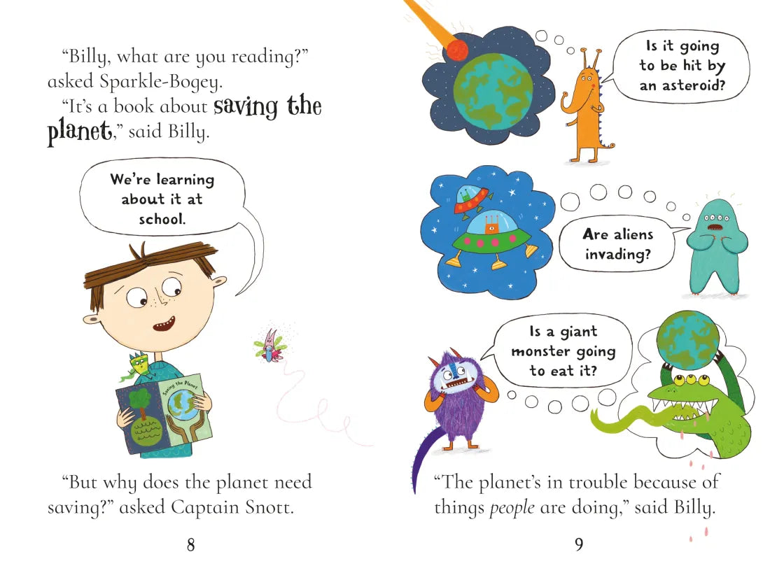 Monsters Go Green GB - Paperback / softback