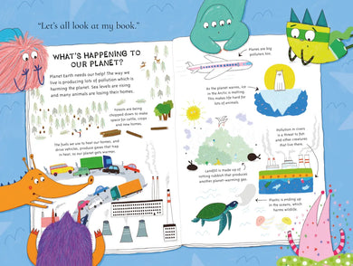 Monsters Go Green GB - Paperback / softback