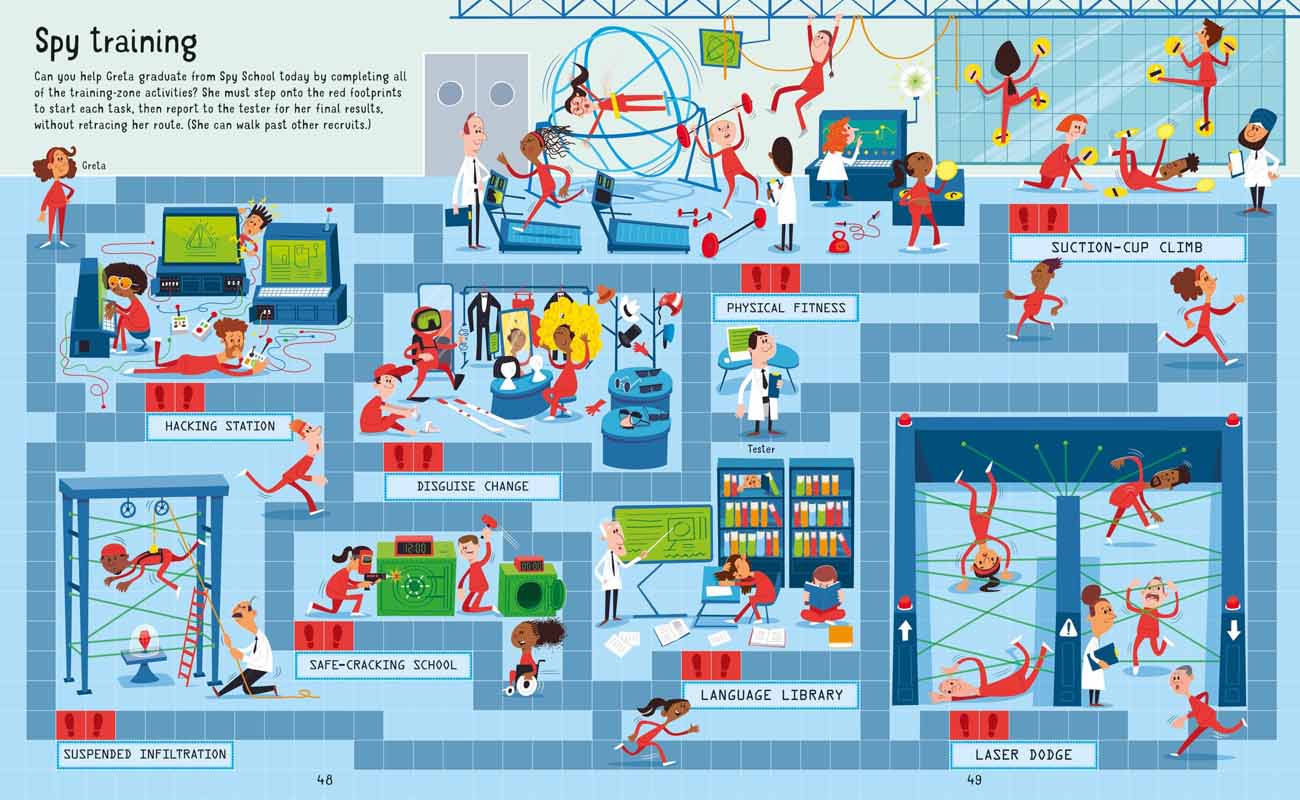 Usborne Spy Mazes Usborne