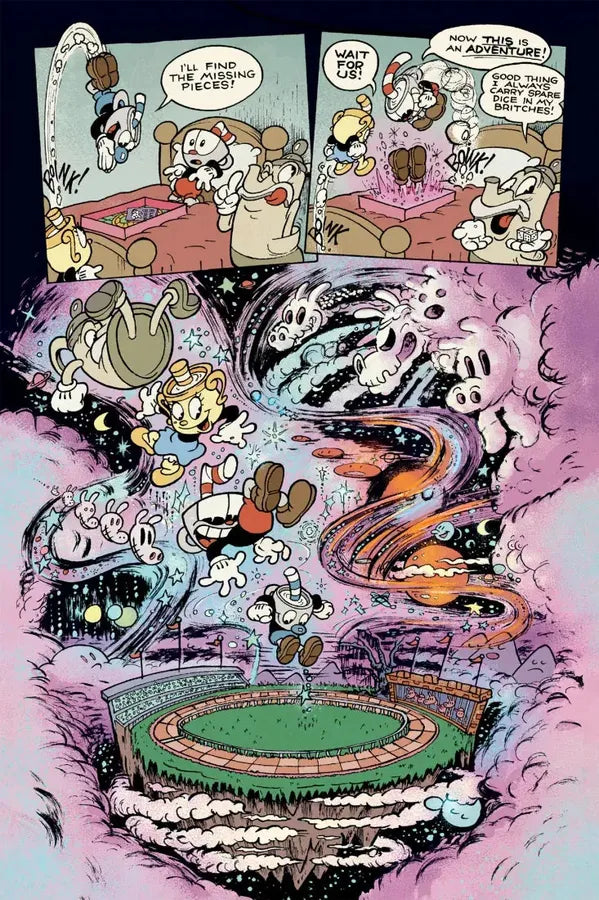 Cuphead Volume 3: Colorful Crack-Ups & Chaos US - Paperback / softback