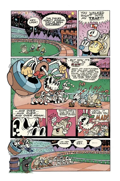 Cuphead Volume 3: Colorful Crack-Ups & Chaos US - Paperback / softback