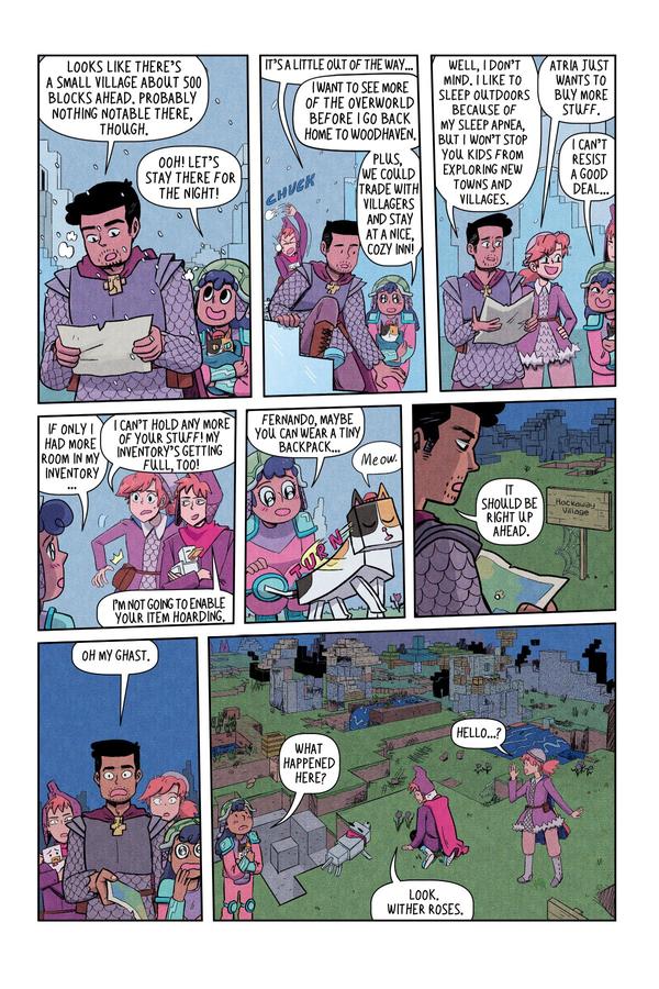 Minecraft: Wither Without You Volume 3 (Graphic Novel) US - Paperback / softback