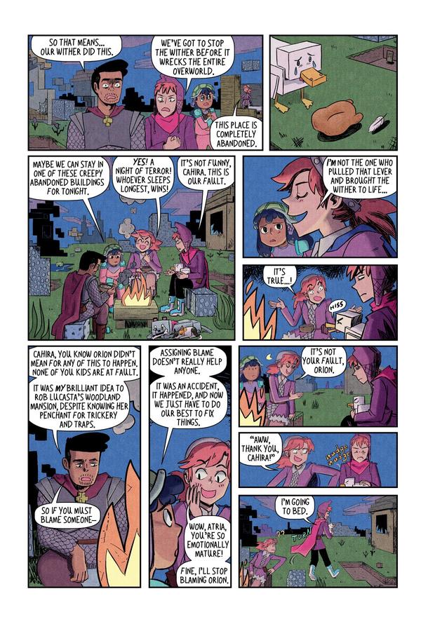 Minecraft: Wither Without You Volume 3 (Graphic Novel) US - Paperback / softback