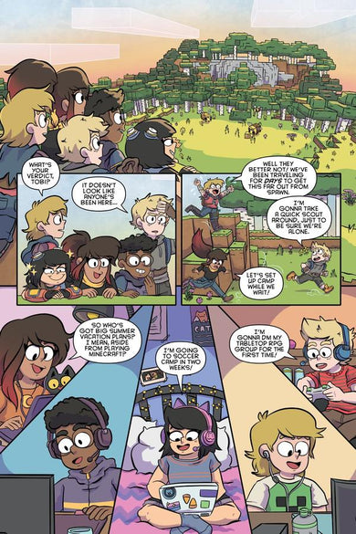 Minecraft Volume 3 (Graphic Novel) US - Paperback / softback