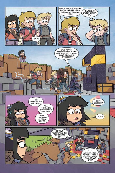 Minecraft Volume 3 (Graphic Novel) US - Paperback / softback