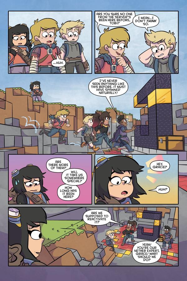 Minecraft Volume 3 (Graphic Novel) US - Paperback / softback
