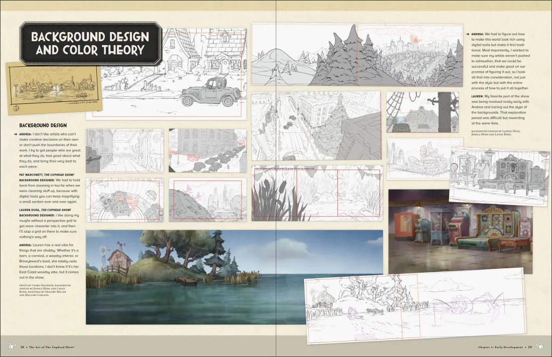 The Art of the Cuphead Show US - Hardback