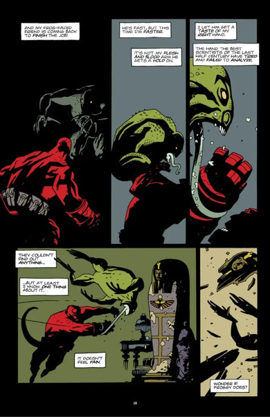 Monster-Sized Hellboy US - Hardback