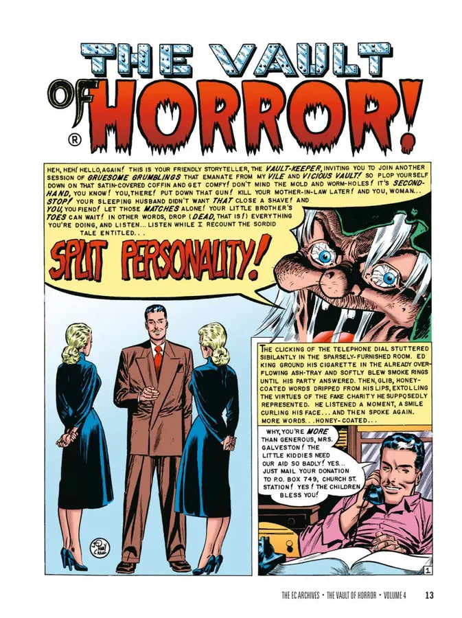 The EC Archives: The Vault of Horror Volume 4 US - Paperback / softback