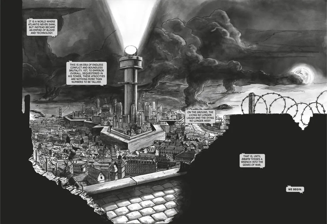 Death Strikes: The Emperor of Atlantis US - Hardback