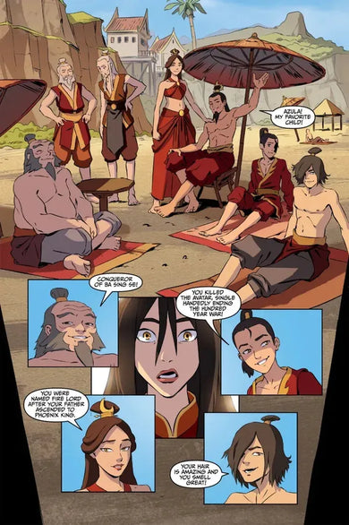 Avatar: The Last Airbender--Azula in the Spirit Temple US - Paperback / softback