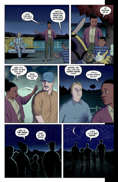 Black Hammer Library Edition Volume 4 interior 10 (ISBN 9781506740898)