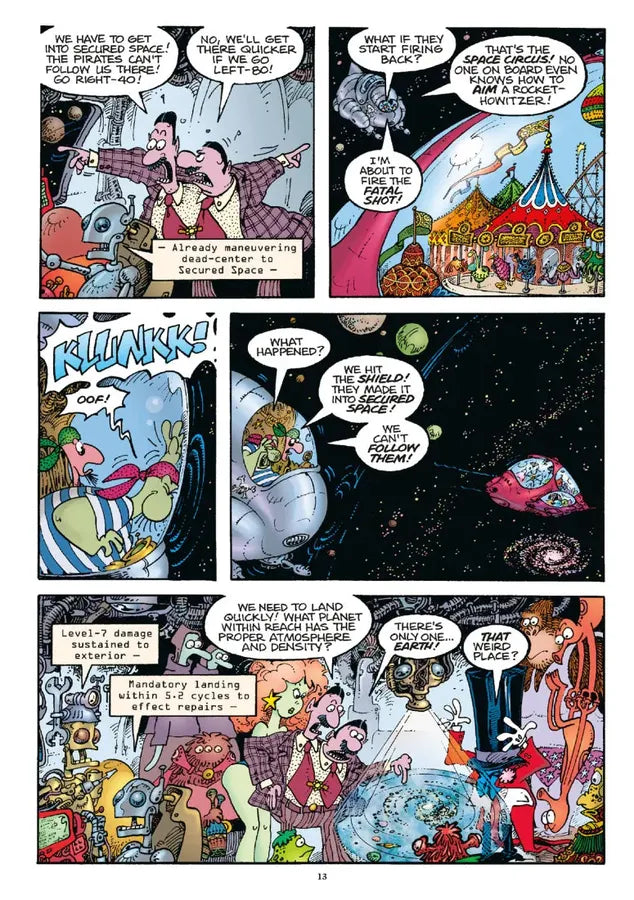 Space Circus US - Hardback