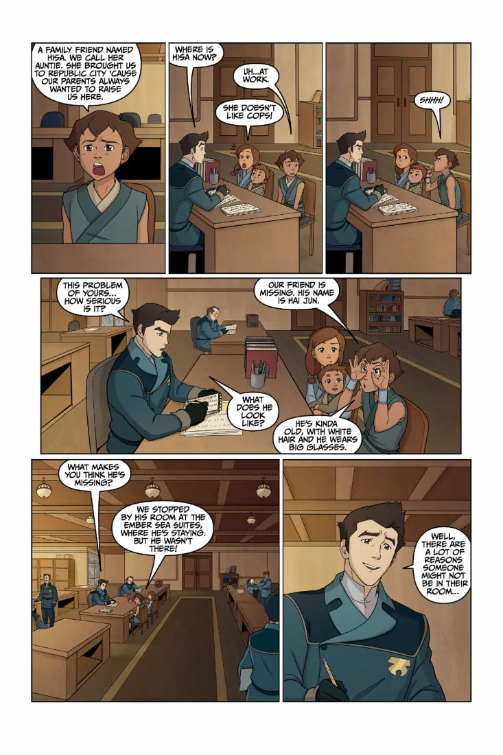 The Legend of Korra: The Mystery of Penquan Island US - Paperback / softback