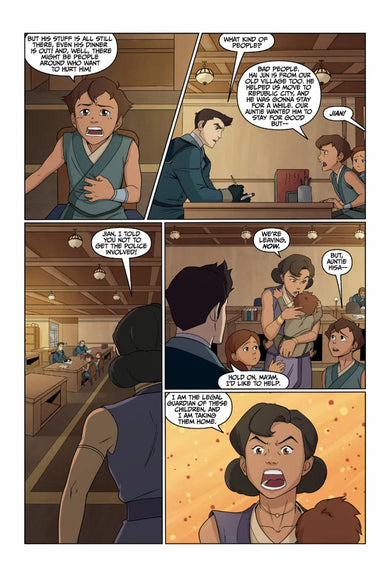 The Legend of Korra: The Mystery of Penquan Island US - Paperback / softback